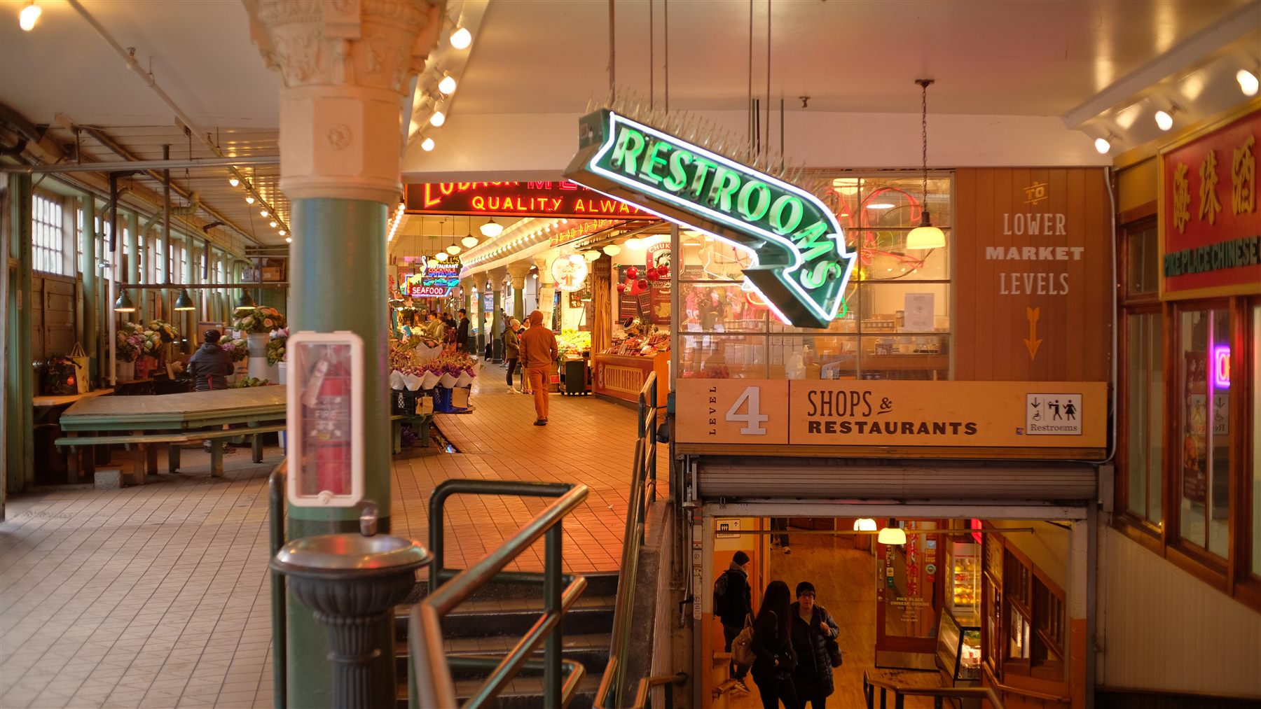 Inside Pike Place Market